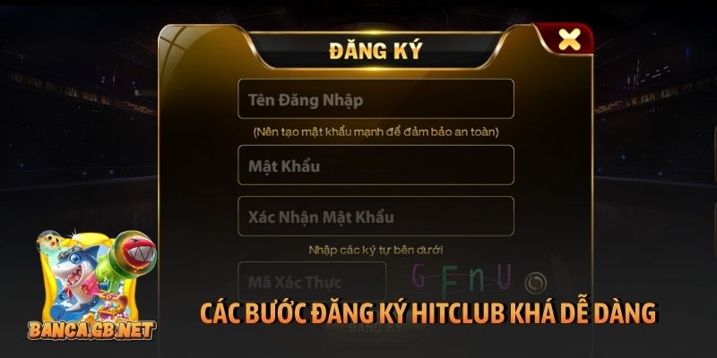 Đăng ký Hitclub đơn giản an toàn và trải nghiệm đặc biệt 2 Các bước đăng ký Hitclub khá dễ dàng