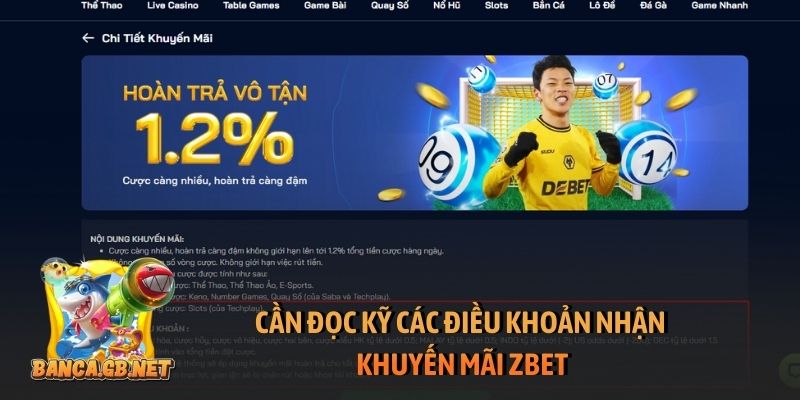 Khuyến mãi Zbet - Những ưu đãi 2026 không nên bỏ qua 3 Cần đọc kỹ các điều khoản nhận khuyến mãi Zbet