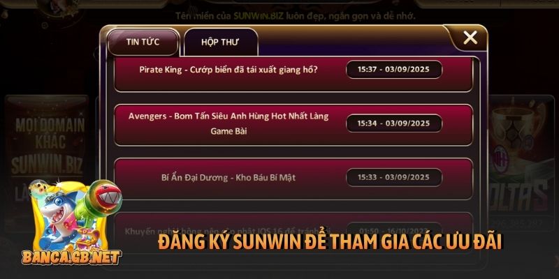 Đăng ký Sunwin và chinh phục thiên đường giải trí số 1 1 Đăng ký Sunwin để tham gia các ưu đãi