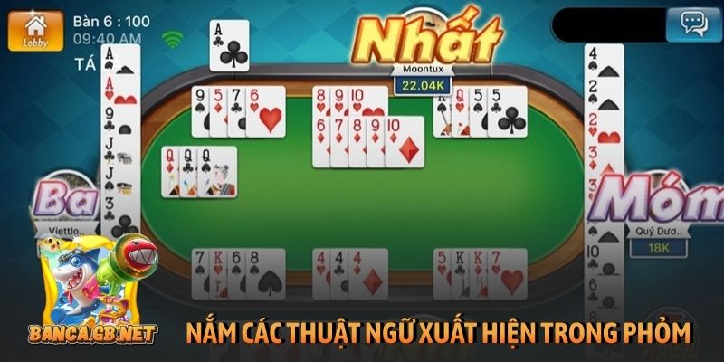 Phỏm chơi như nào? Hướng dẫn chi tiết từ A-Z cho người mới 2 Nắm chắc các thuật ngữ xuất hiện trong ván Phỏm