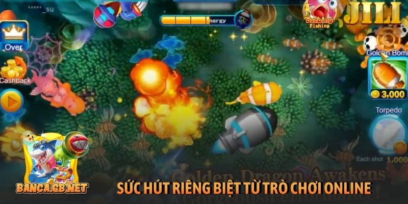 Bắn cá nổ hũ - Siêu phẩm săn thưởng Jackpot tỷ đồng cực cháy 2 Sức hút riêng biệt từ trò chơi online